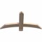 Ekena Millwork Bellingham Smooth Timber Gable Bracket, Douglas Fir, 36"W x 19"H x 1 1/2"D x 3 1/2"F, 13/12 Pitch GBW036X19X0204BEL00SDF - alternate 2
